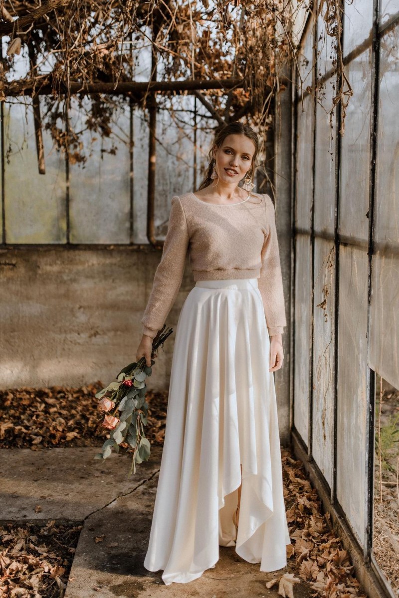 Brautkleid Labude, Brautpullover