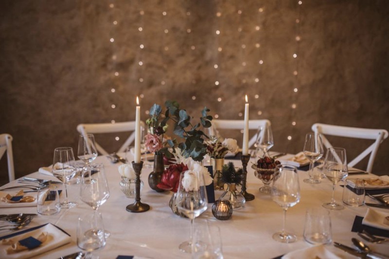 Tischdekoration Hochzeit, Vintagehochzeit