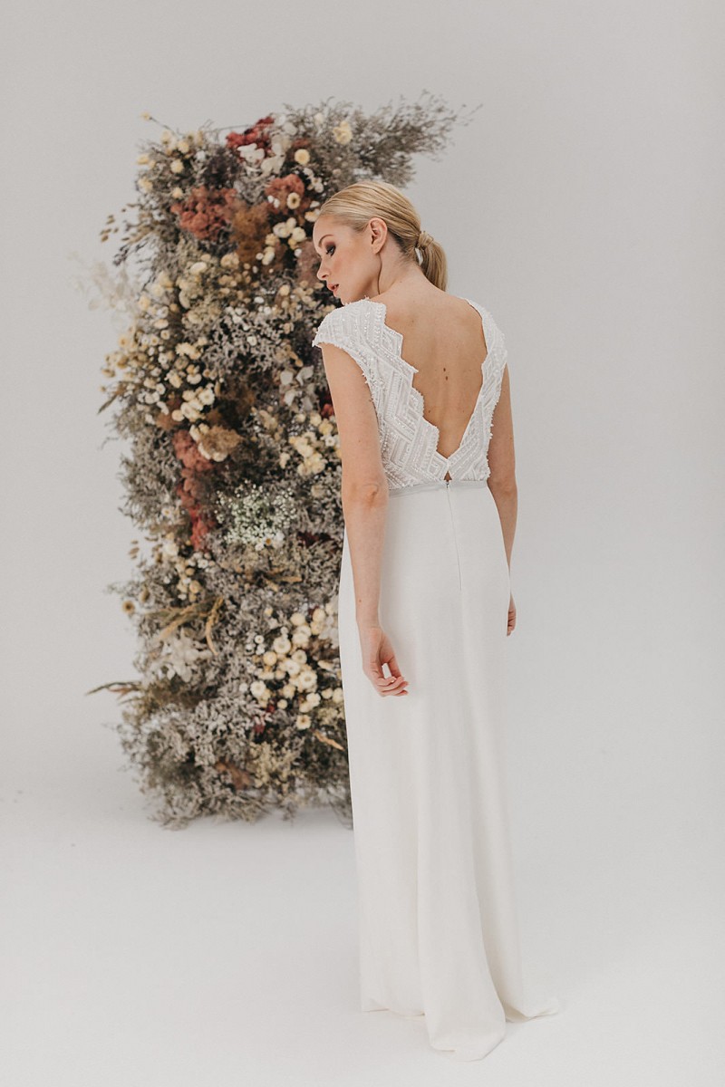 Brautkleid Victoria Rüsche