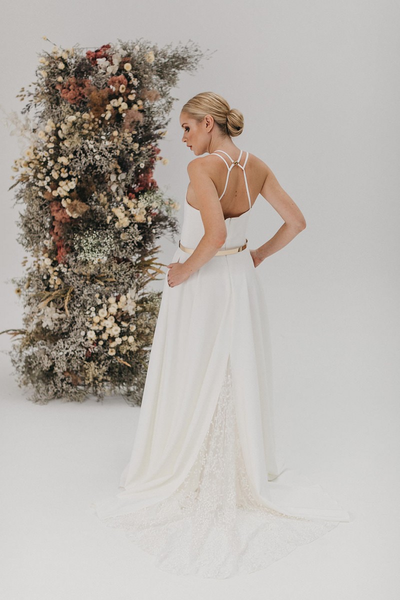 Brautkleid Victoria Rüsche