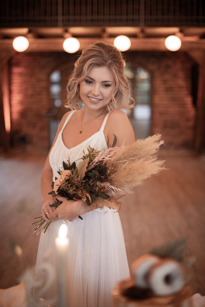 Brautstyling, Boho Braut