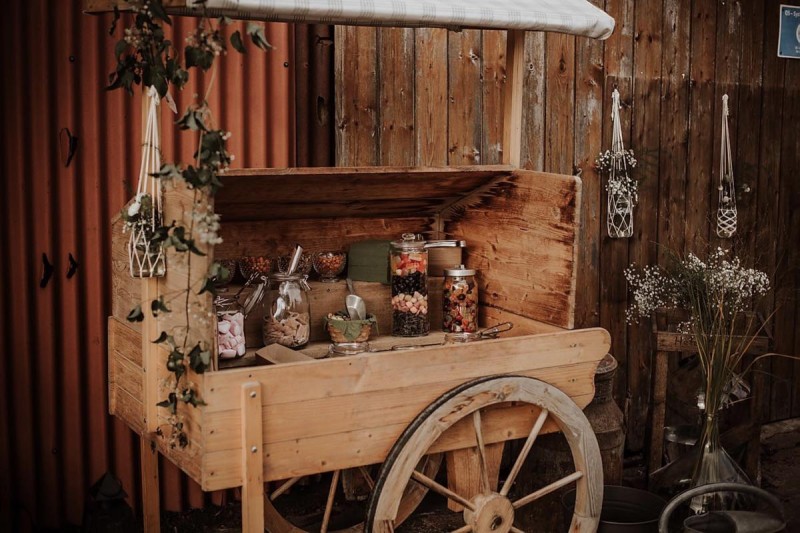 Candy Bar, Candy Bar Hochzeit, Candy Bar Wagen