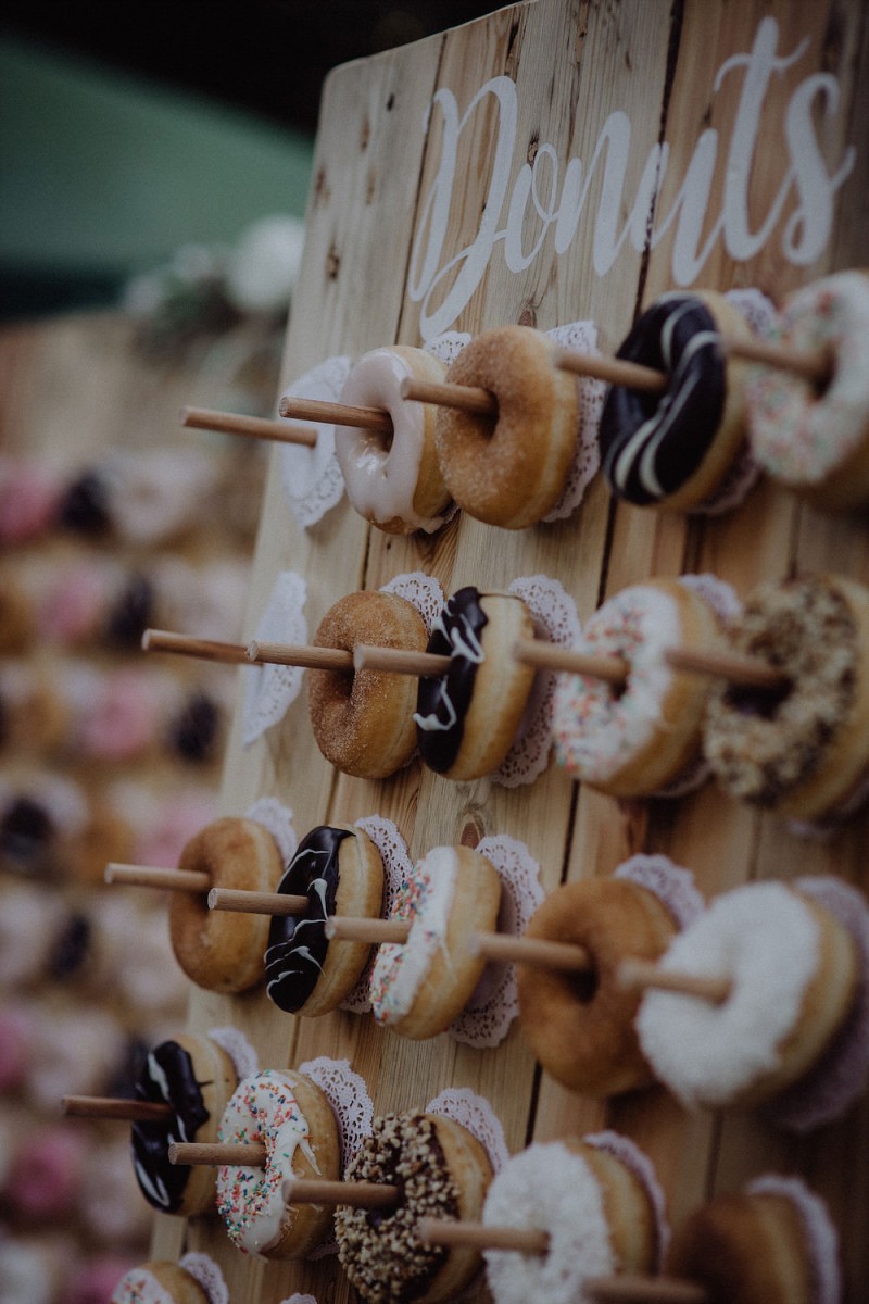 Donutwall, Sweet Table, Donuts
