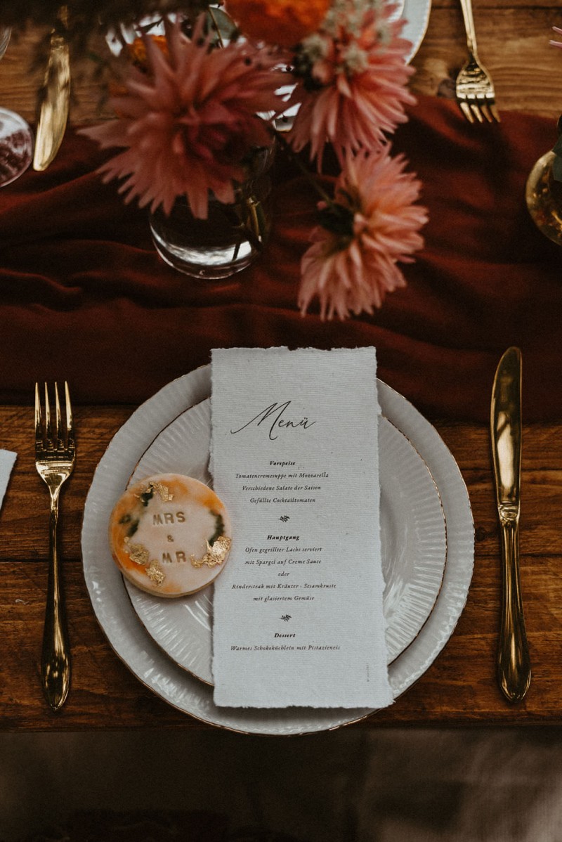 Hochzeitspapeterie Vintage Boho