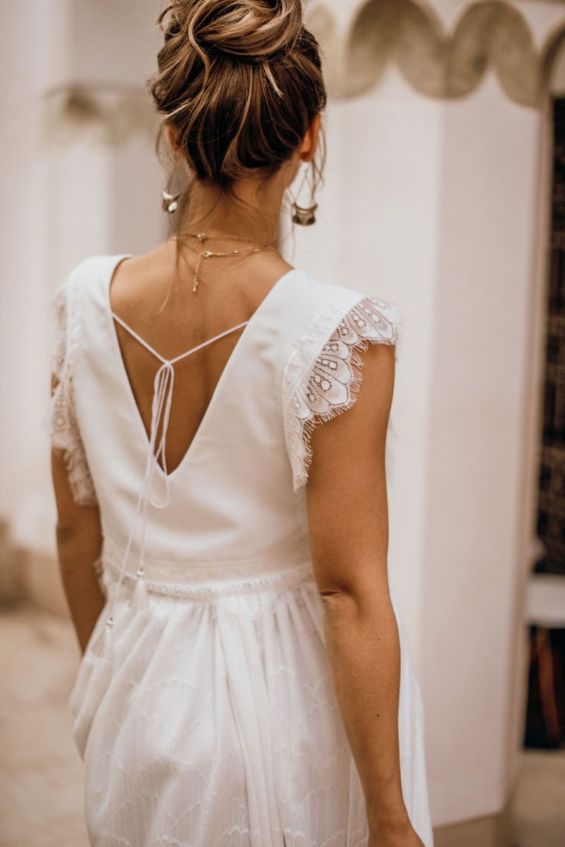 Brautkleid Boho, Labude Brautkleid