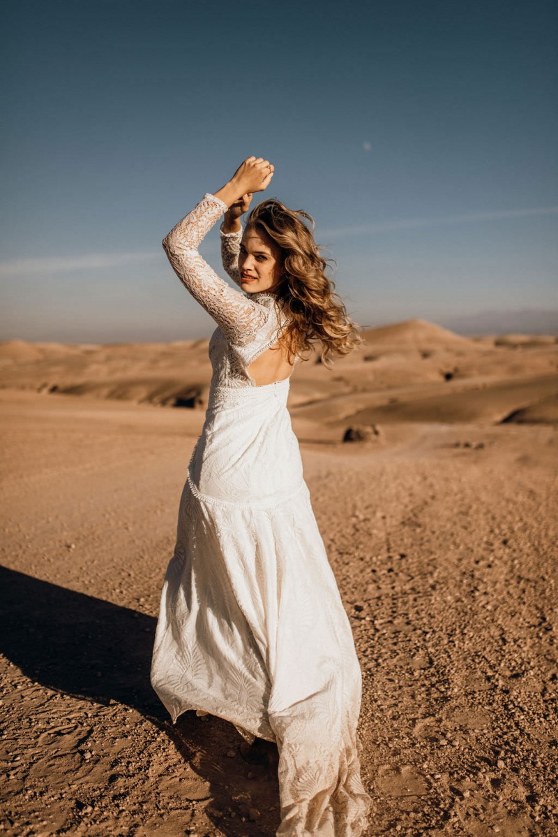 Brautkleid Boho, Labude Brautkleid