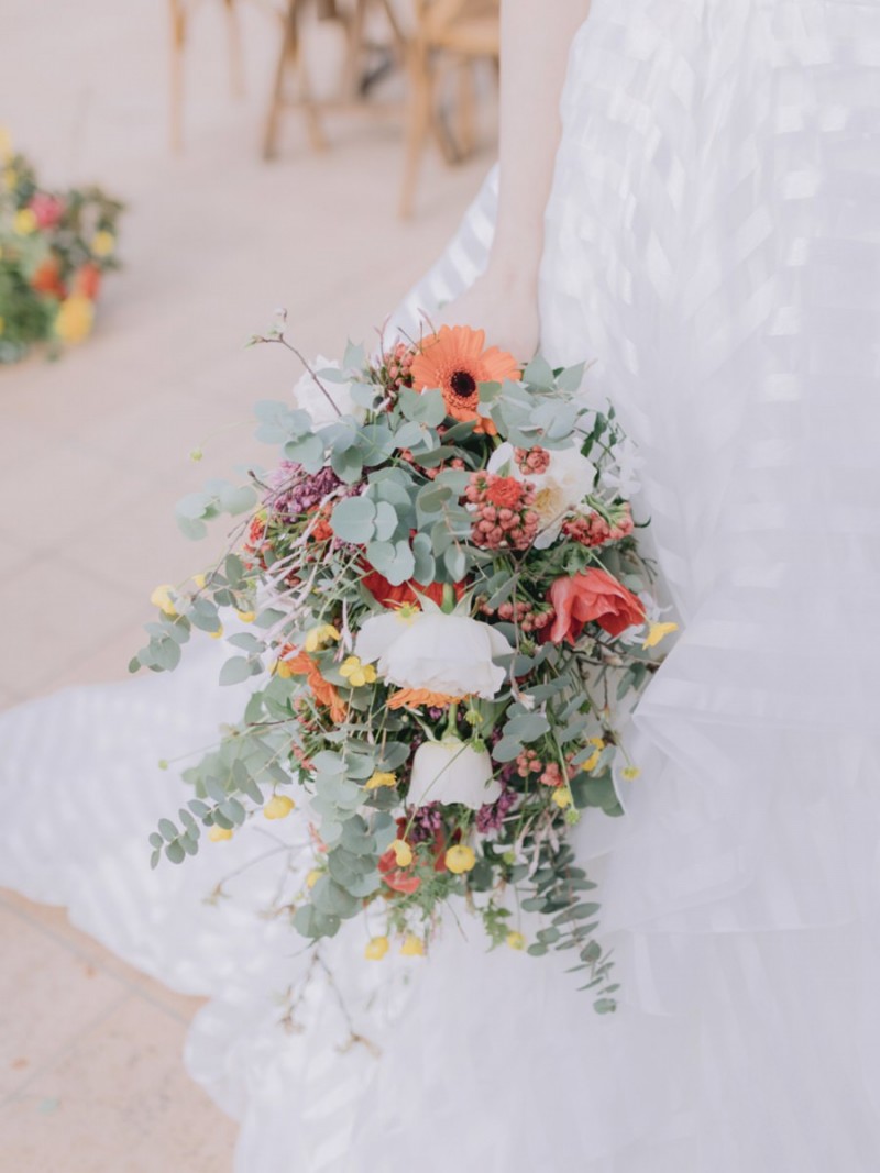 Brautstrauß Wildblumen, Brautstrauß Sommerhochzeit