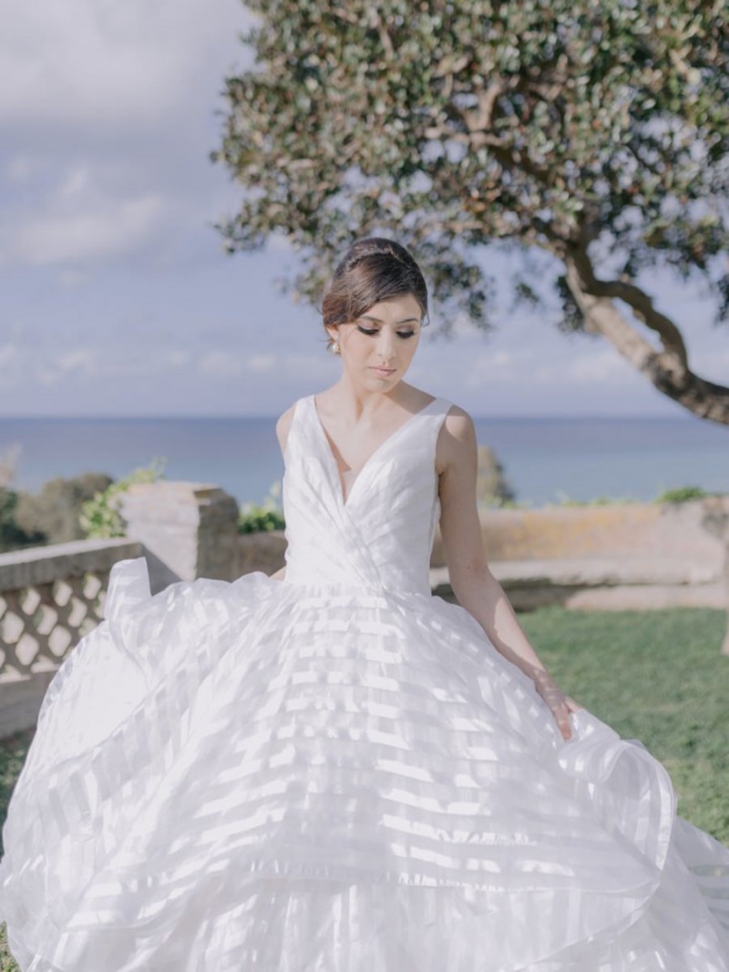 Brautstyling, Italienische Hochzeit