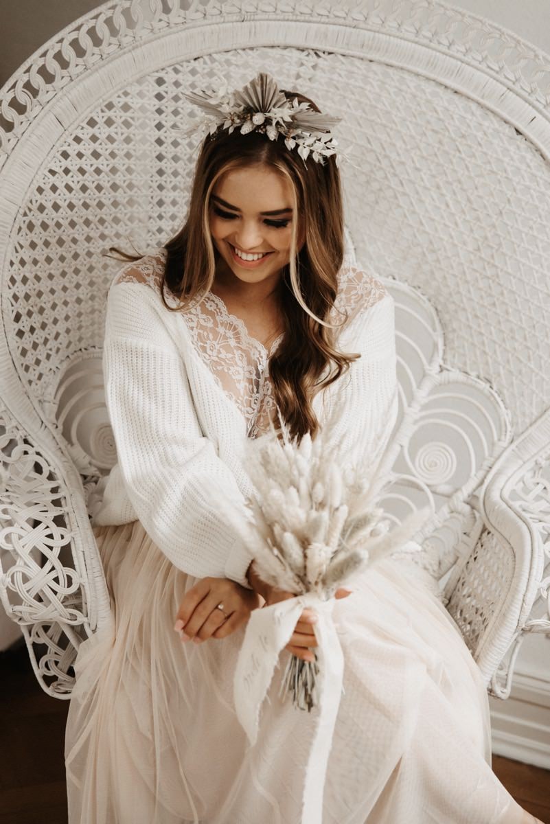 Brautstyling, Boho Braut, JGA Styling Braut