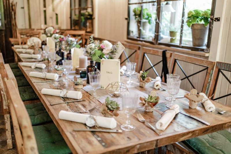 Tischdekoration Hochzeit, Bohohochzeit, Sommerhochzeit