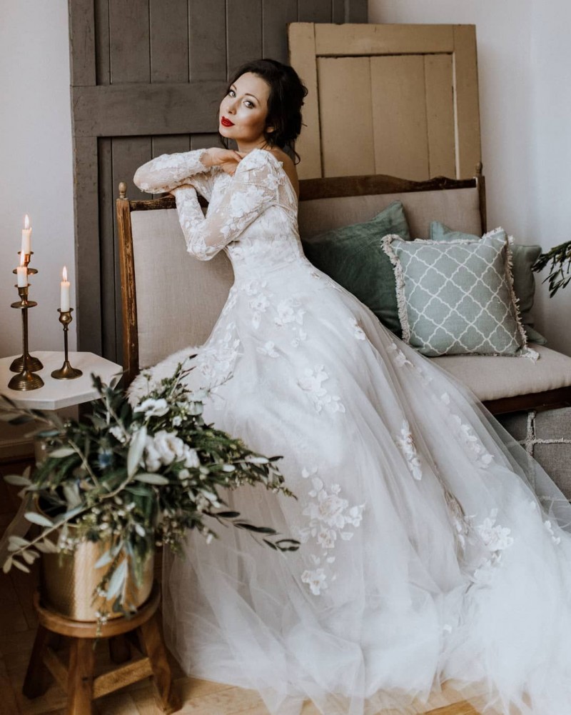 Brautkleid I am Your, Winterbraut, Brautmode