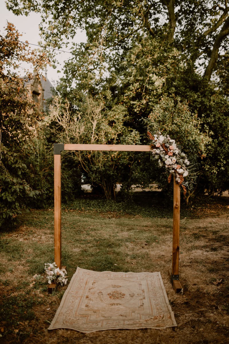 Traubogen Rustikal, Traubogen Holz, Traubogen Hochzeit, Freie Trauung, Trauung