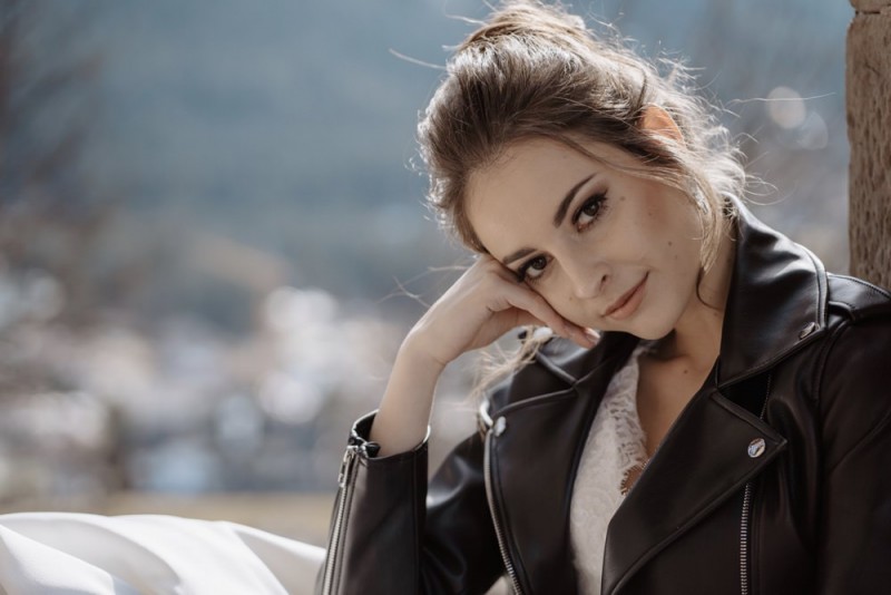 Brautstyling Rockige Braut