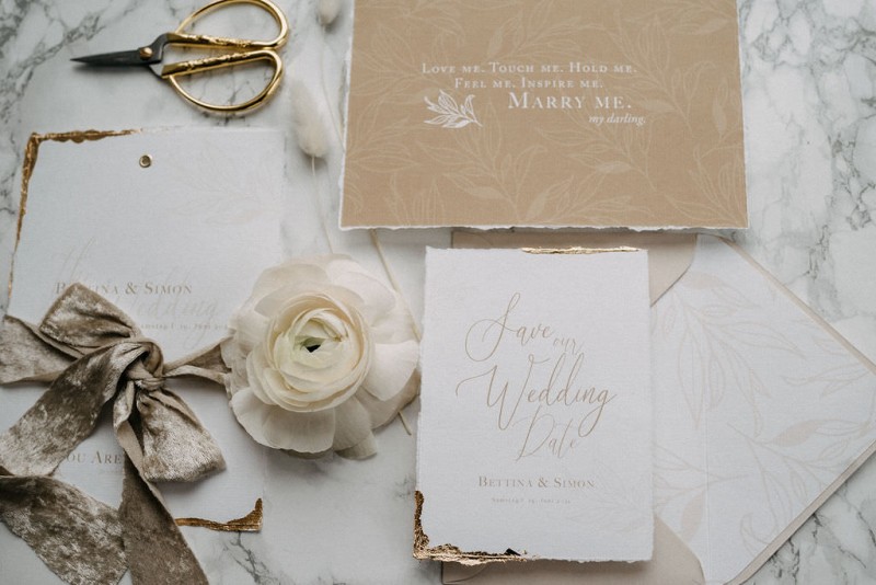 Hochzeitspapeterie, Cremefarben, Bohohochzeit, Papeterie