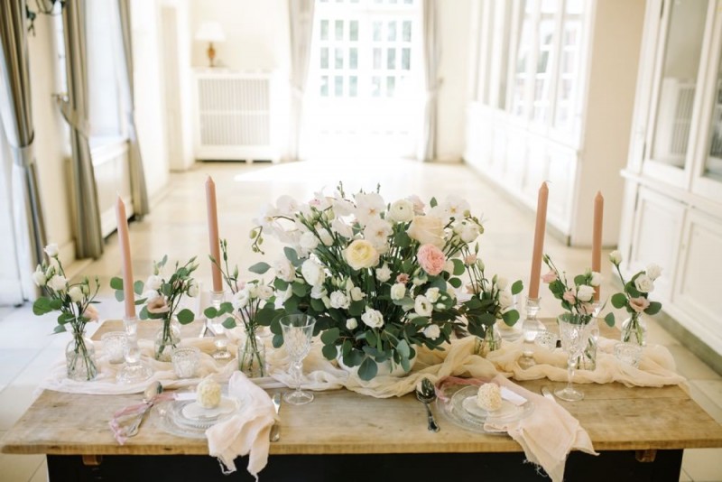 Tischdekoration Hochzeit, Blumendekoration Hochzeit, Hochzeitsdekoration