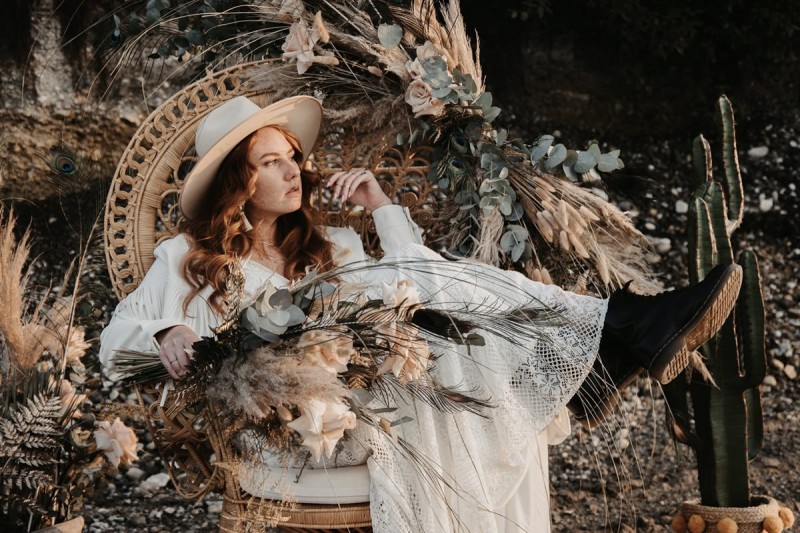 Brautstrauß Boho Gypsy