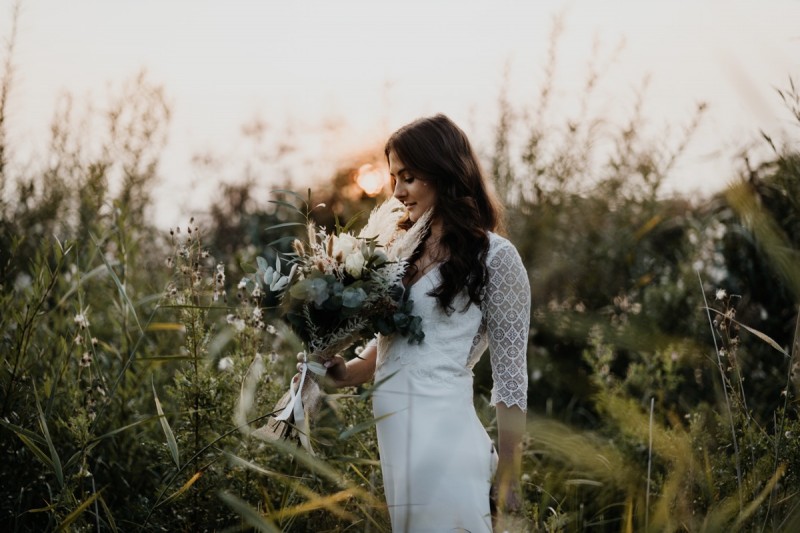 Brautstyling Hochzeit, Boho Braut, Boho Brautstyling, Brautmakeup, Brautfrisur