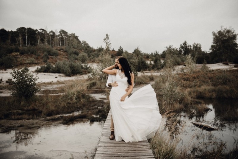 Brautmode, Bohobrautkleid, Bohobraut, Brautkleid