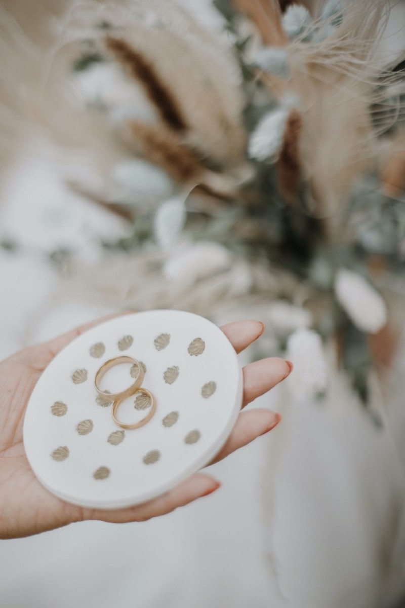 Ringschale Hochzeit, Ringbox, Ringkissen, Trauung, Trauringe, Eheringe