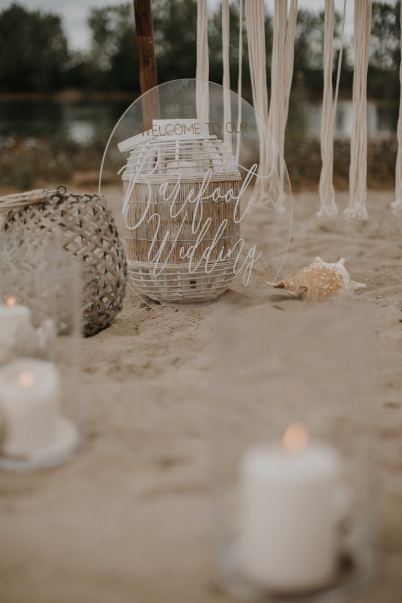 Hochzeitsschild Acryl, Willkommensschild Hochzeit, Acrylschild Hochzeit