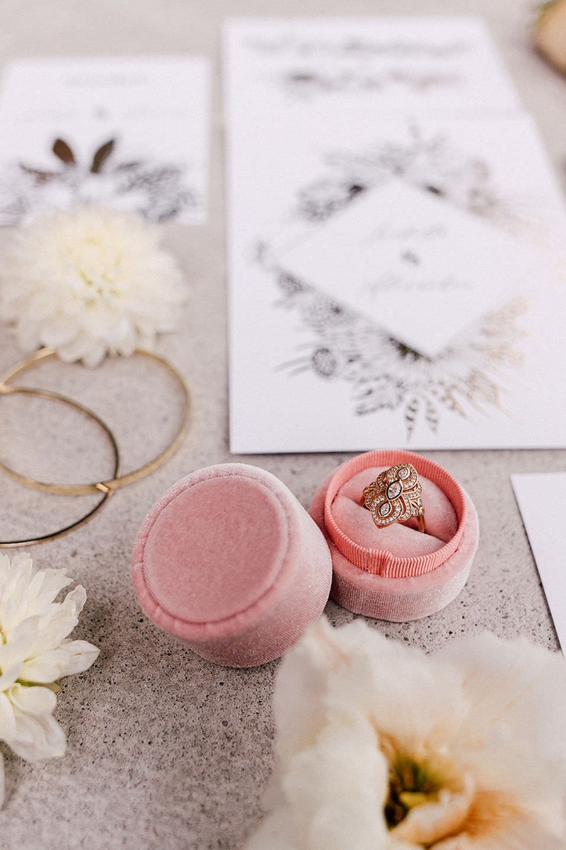 Rinkissen, Ringbox Samt