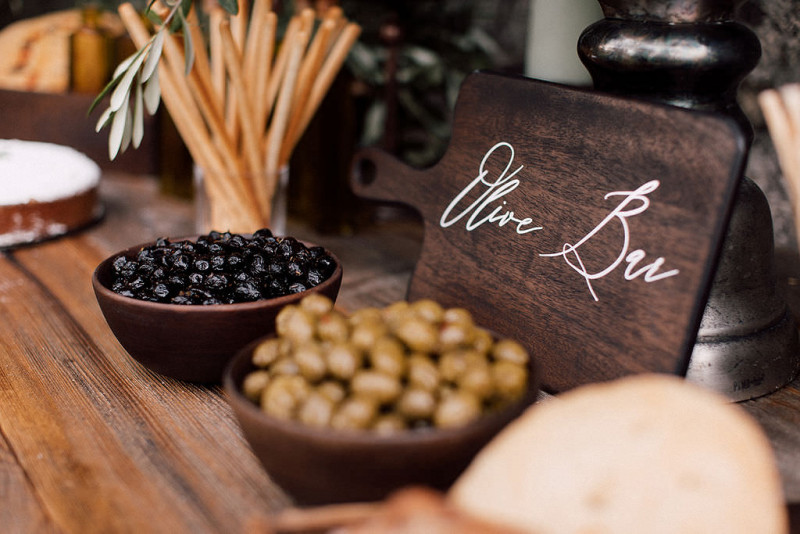 Hochzeitsschild Bar, Hochzeitsschild Buffet