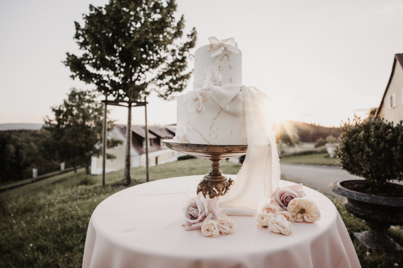 Torte zur Hochzeit, Hochzeitstorten Deko