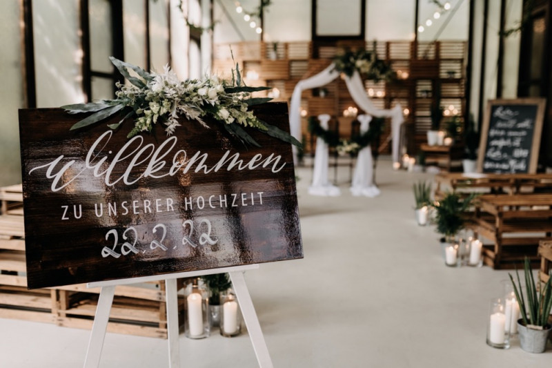 Willkommensschild Holz, Holzschild Hochzeit, Willkommensschild Hochzeit, Hochzeitsschild, Hochzeitsdekoration