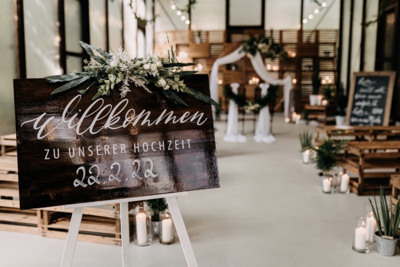 Willkommensschild Holz, Holzschild Hochzeit, Willkommensschild Hochzeit, Hochzeitsschild, Hochzeitsdekoration