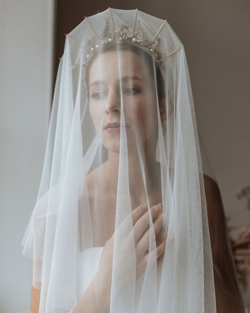 Brautstyling, Brautmakeup, Brautfrisur, Brautschleier