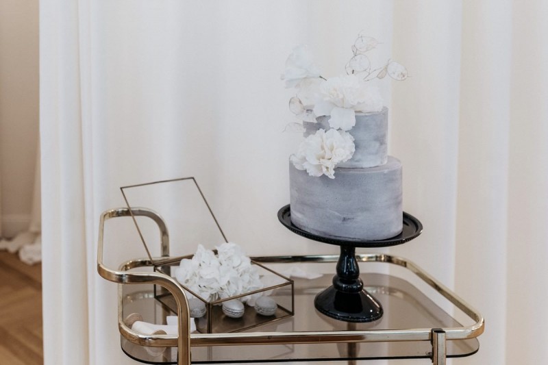 Sweet Table, Barwagen, Macarons