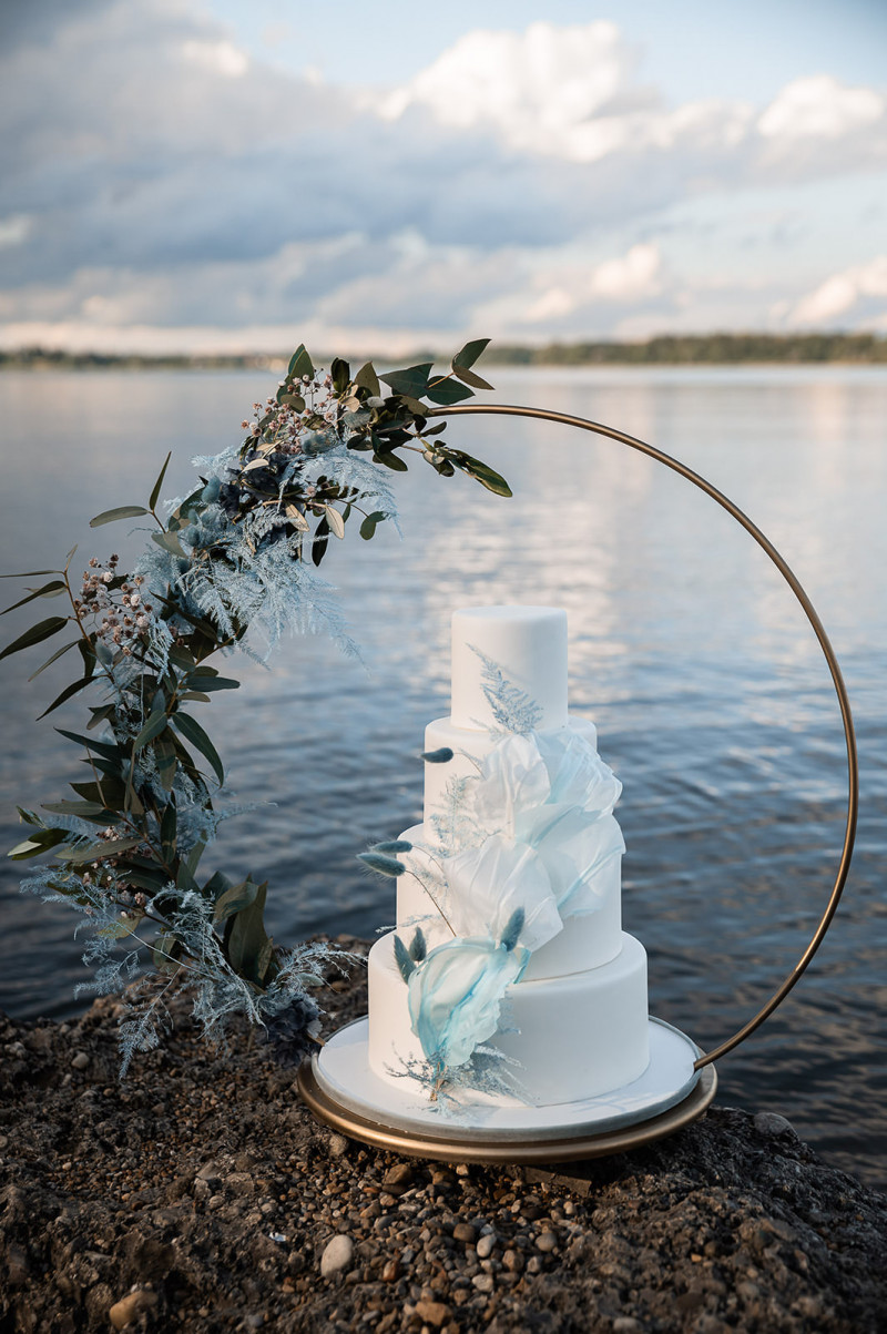 Torte zur Hochzeit, Hochzeitstorten Deko