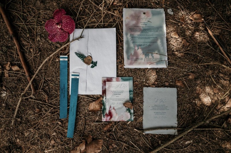 Hochzeitspapeterie Sommerhochzeit