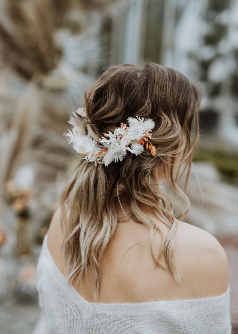 Brautfrisur Bohobraut