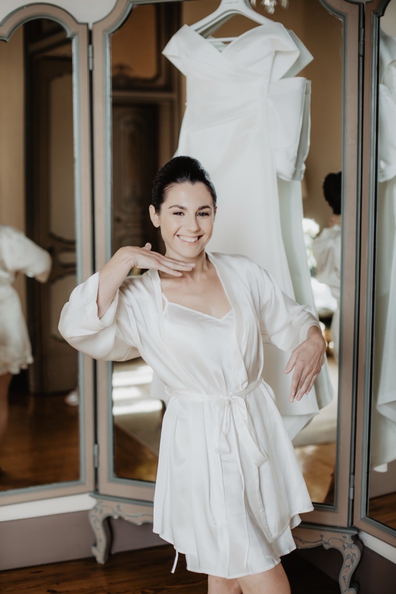 Standesamtliche Hochzeit in Varese Norditalien