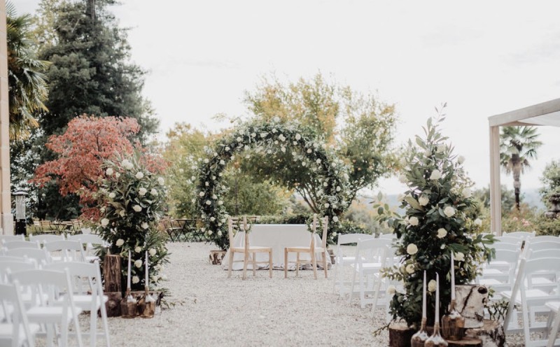 Standesamtliche Hochzeit in Varese Norditalien
