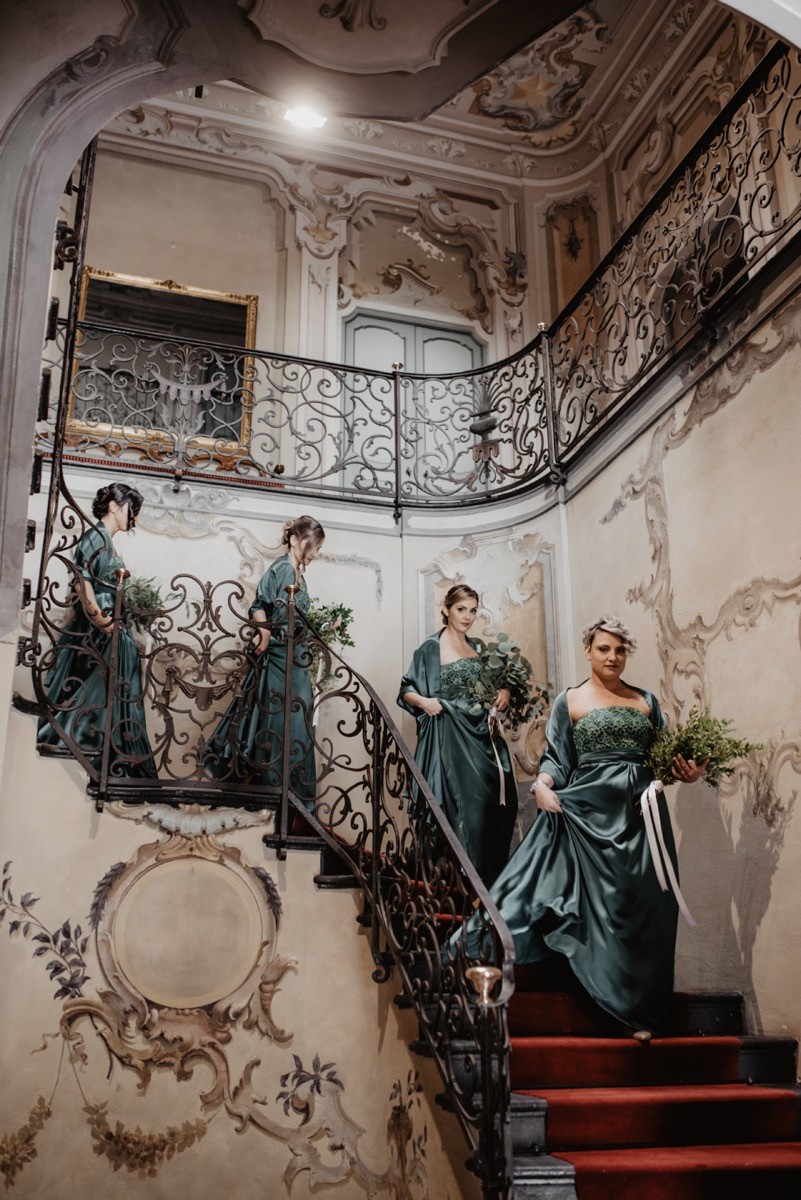 Standesamtliche Hochzeit in Varese Norditalien