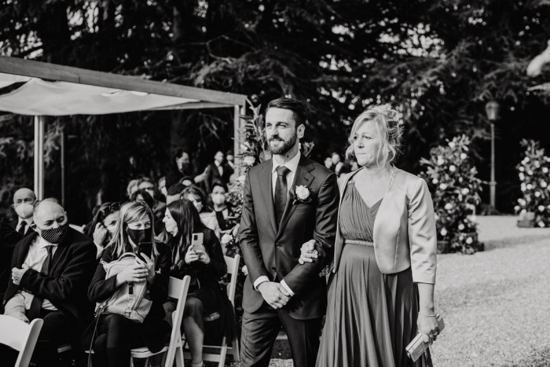 Standesamtliche Hochzeit in Varese Norditalien