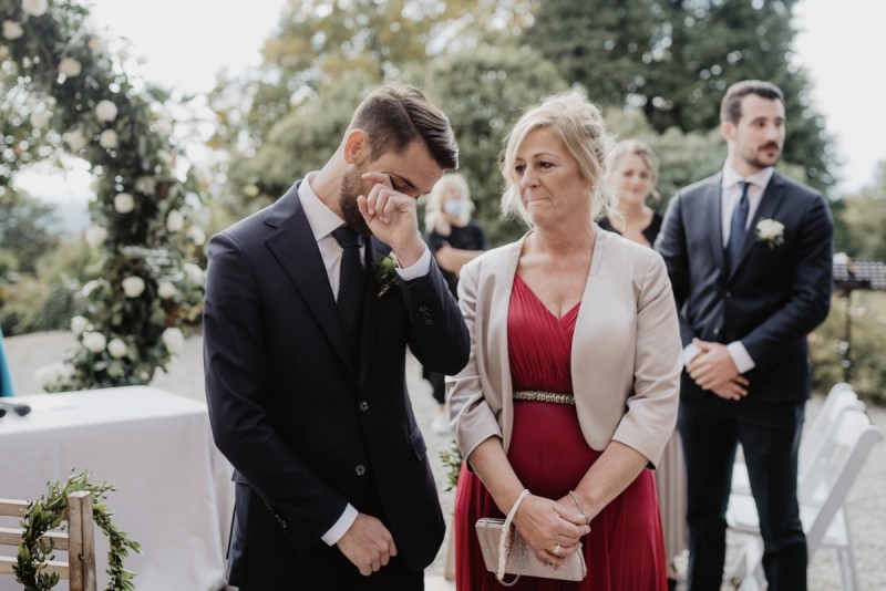 Standesamtliche Hochzeit in Varese Norditalien