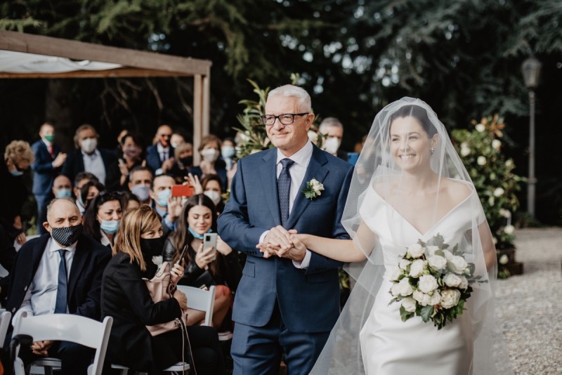 Standesamtliche Hochzeit in Varese Norditalien