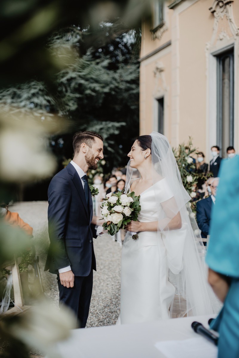 Standesamtliche Hochzeit in Varese Norditalien