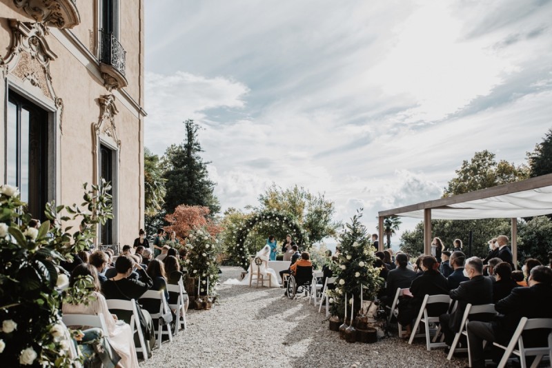 Standesamtliche Hochzeit in Varese Norditalien