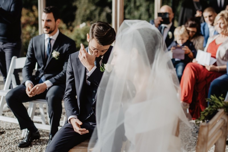 Standesamtliche Hochzeit in Varese Norditalien