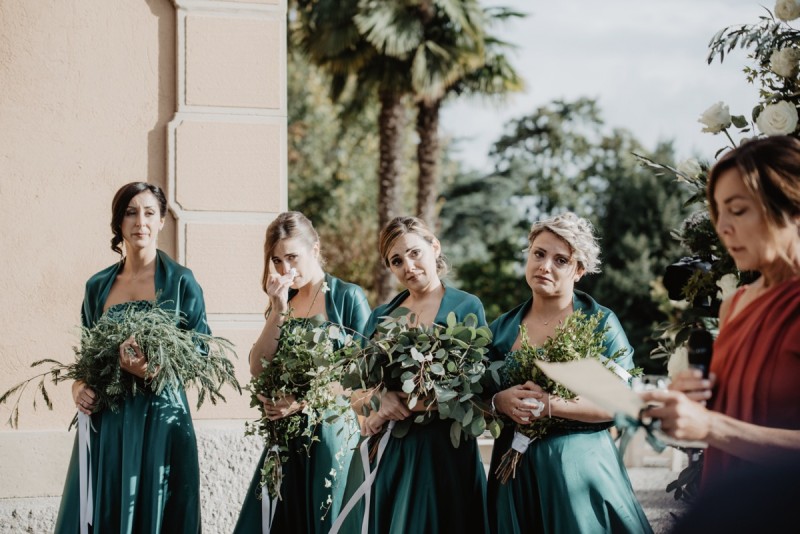 Standesamtliche Hochzeit in Varese Norditalien