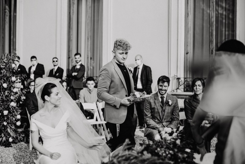 Standesamtliche Hochzeit in Varese Norditalien