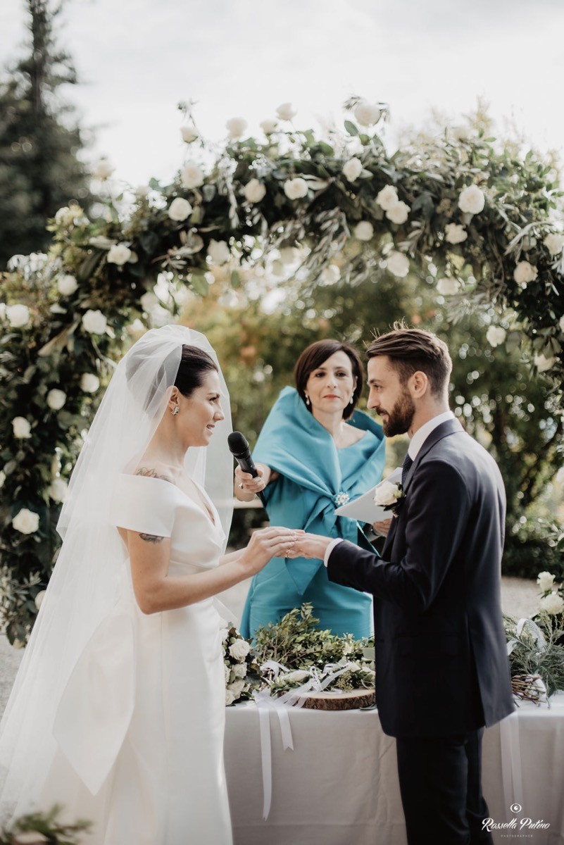 Standesamtliche Hochzeit in Varese Norditalien