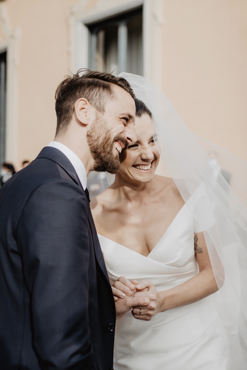 Standesamtliche Hochzeit in Varese Norditalien