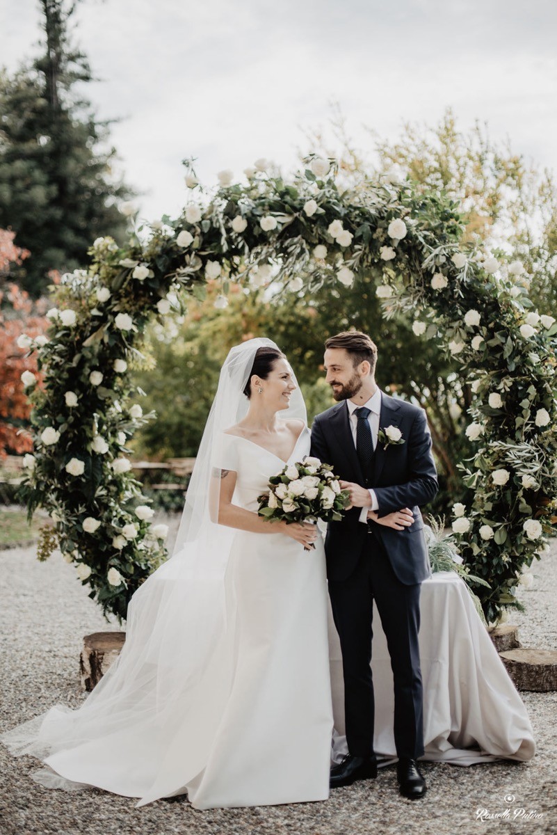Standesamtliche Hochzeit in Varese Norditalien