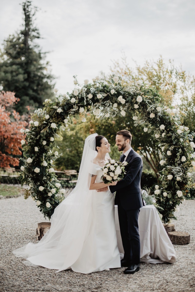 Standesamtliche Hochzeit in Varese Norditalien