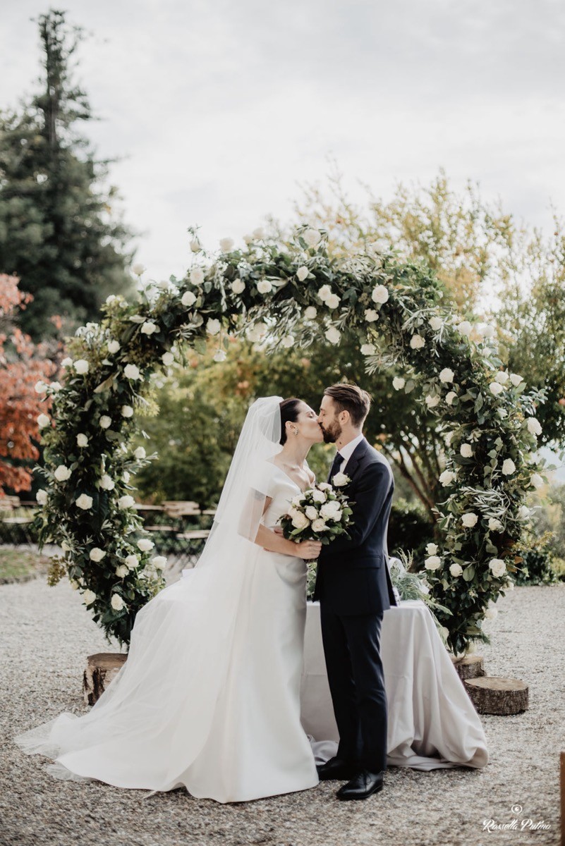 Standesamtliche Hochzeit in Varese Norditalien